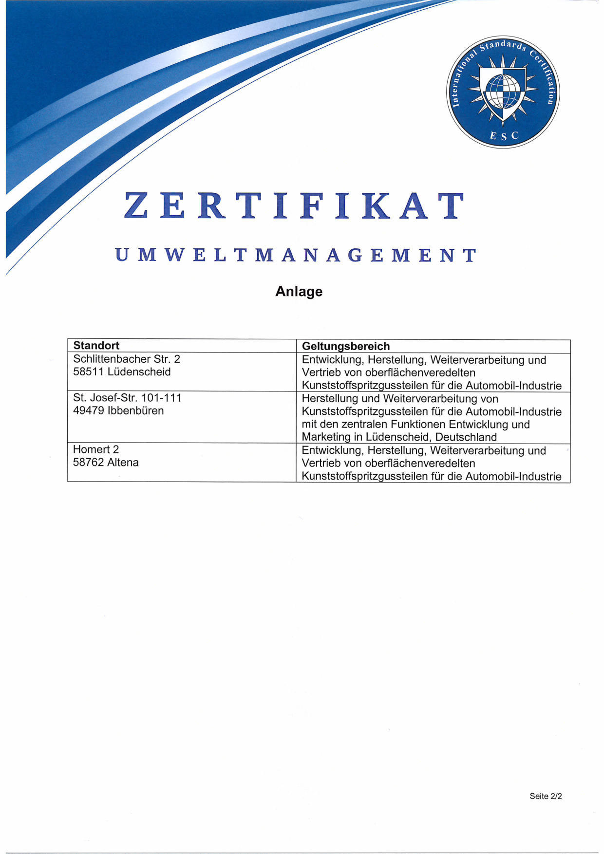DIN EN ISO 14001 - 2